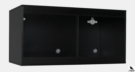 Standard Vivarium Black. 122 X 61 X 61 CM 