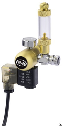 Co2 GOLD SERIES presný regulátor tlaku so elektromagnetickým ventilom