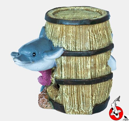 SF DECO BARREL DOLPHIN