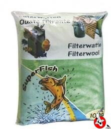 SF filtračná vata 100gr. hrubšia zelená