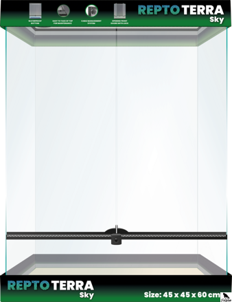 REPTO TERRA SKY 45x45x60