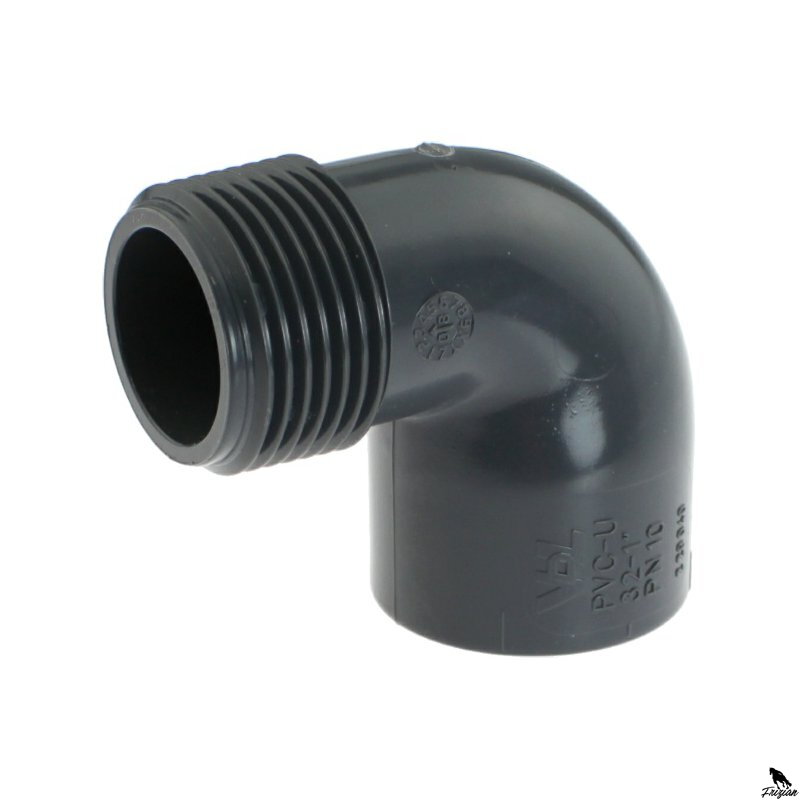 Budget Genunchiul până la lipici 90° 63 mm, x 2"