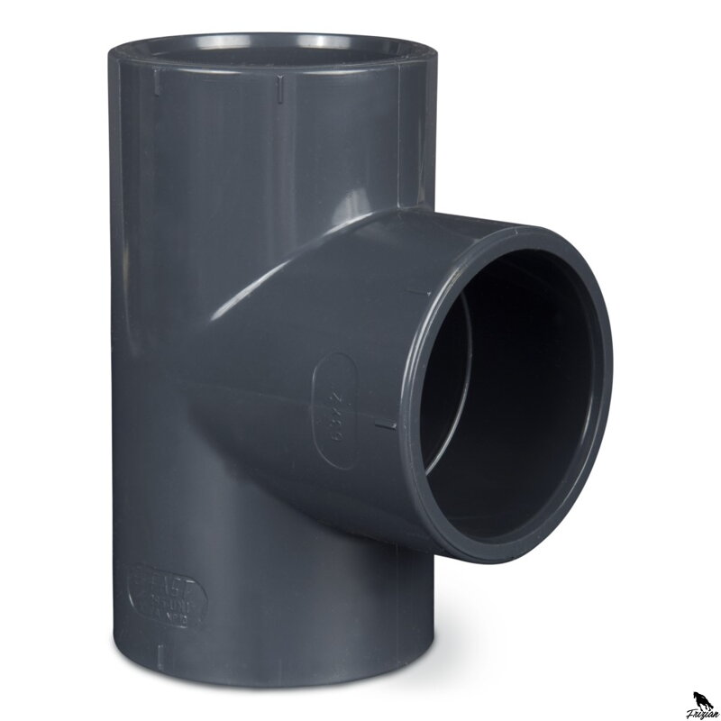 Budget T-piesă 75 mm 90°