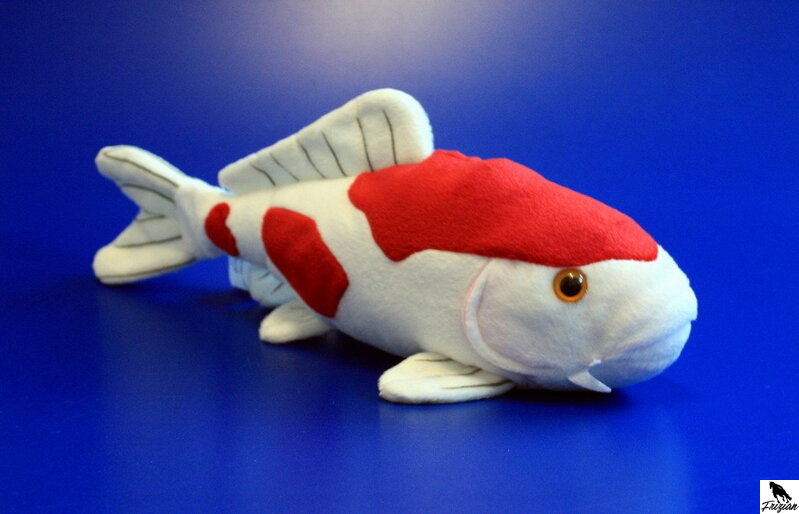 KD Koi crap Kohaku - Koi de pluș