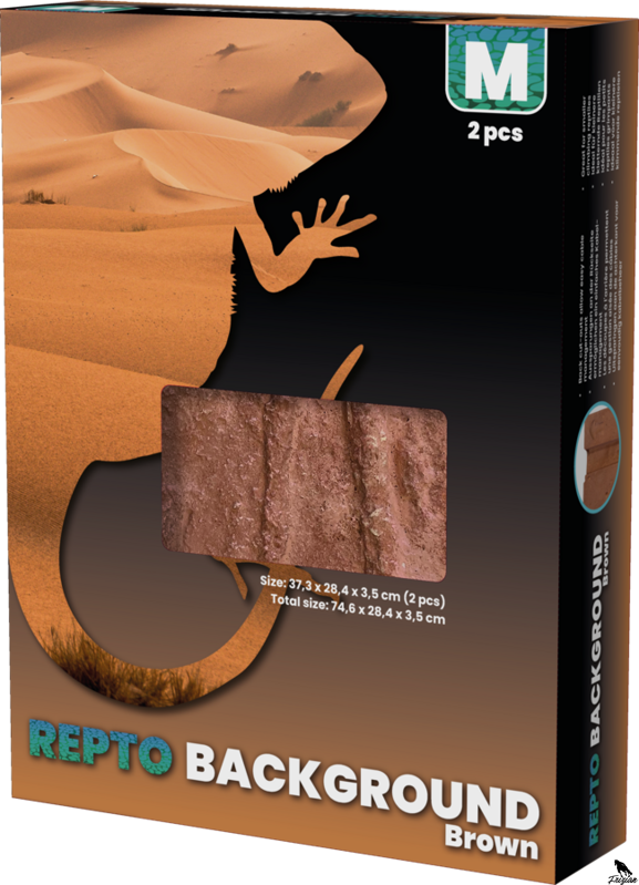 REPTO BACKGROUND BROWN 76x30x30